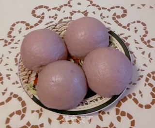 紫薯黑豆沙包的做法