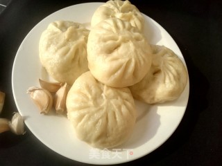 白菜虾皮素包子的做法