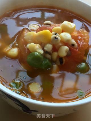 彩色蔬菜汤的做法