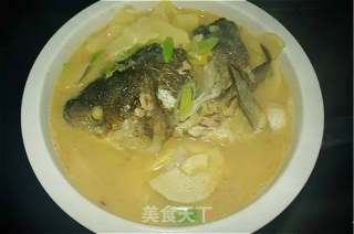 酸笋海味鱼汤的做法
