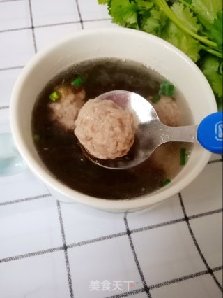 牛肉丸紫菜汤的做法