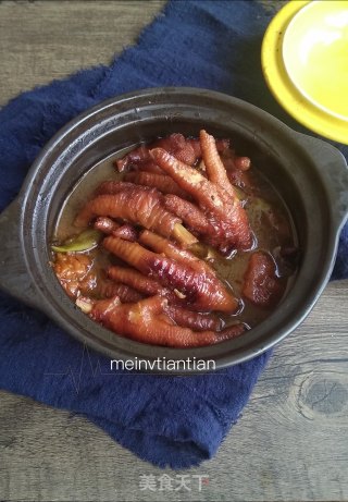 风味鸡爪的做法