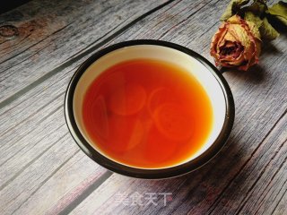 金桔红茶的做法