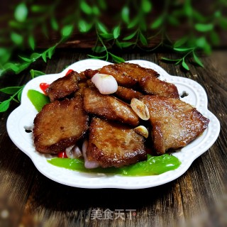 香煎梅花肉片的做法