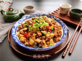 双菇鲜兔的做法
