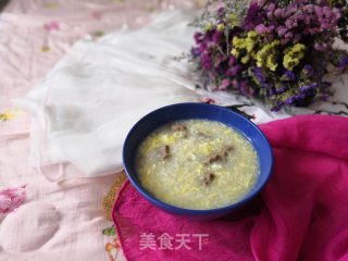 滑蛋牛肉粥的做法