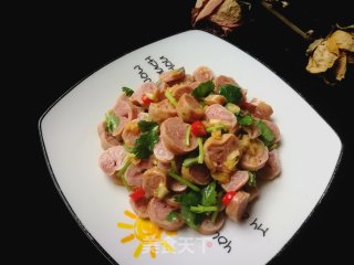 蒜泥拌小肠的做法