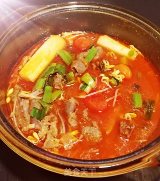 酸汤羊肉煲的做法