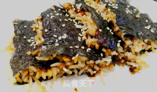 鱼松紫菜包饭的做法