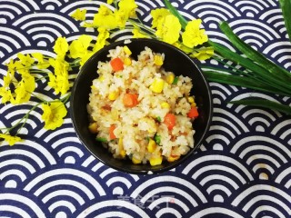 时蔬炒饭