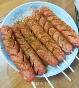 自制煎烤肠的做法