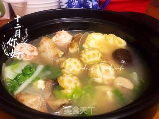 白菜豆腐煲的做法