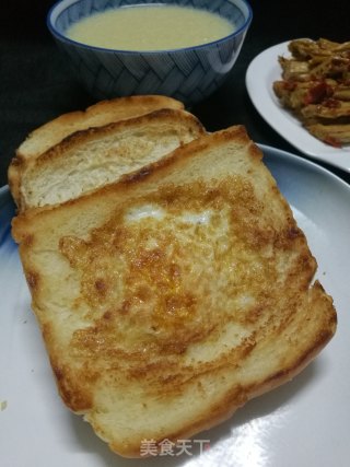 土司荷包蛋的做法