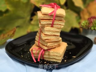 像豆腐一样的蛋糕????（金黄色蛋糕）的做法