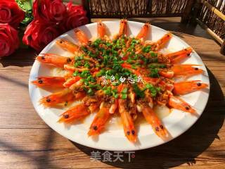 蒜蓉粉丝蒸虾的做法