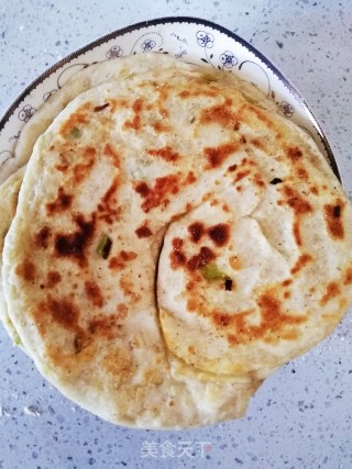 五香葱油饼的做法