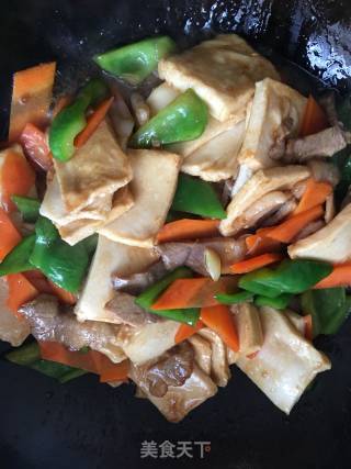 猪肉烧千叶豆腐的做法