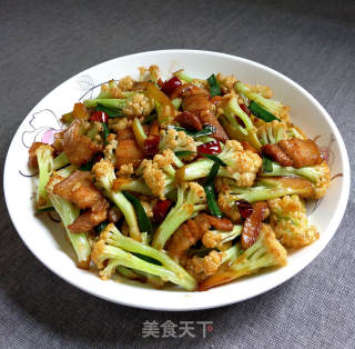 干煸菜花的做法