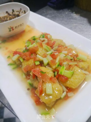 豆腐开口笑的做法