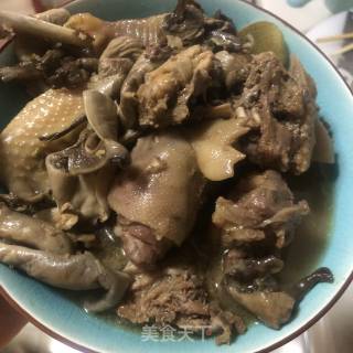 小鸡炖蘑菇的做法