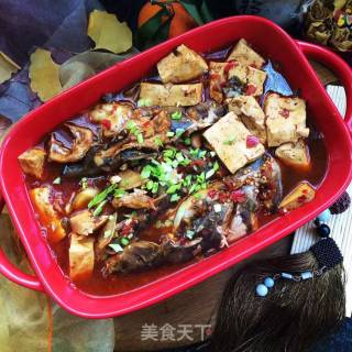 黄辣丁炖豆腐的做法
