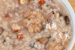 核桃芡实粥的做法
