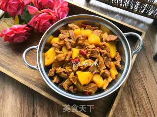 土豆烧牛腩的做法