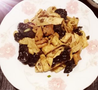 孜然油豆皮的做法
