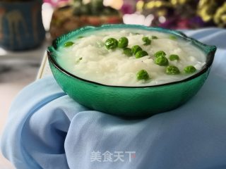 萝卜丝豌豆粥的做法