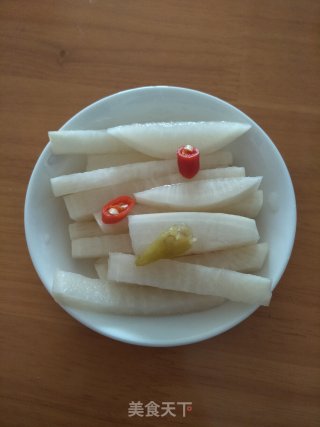 泡萝卜的做法
