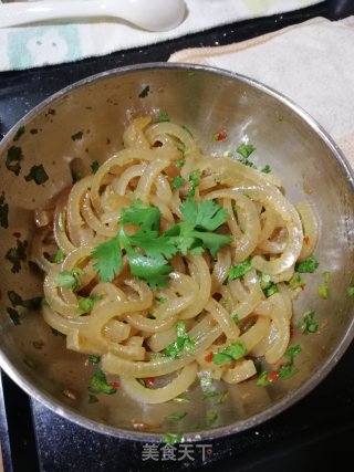 凉拌猪皮的做法