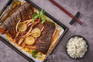 孜然烤鱼的做法