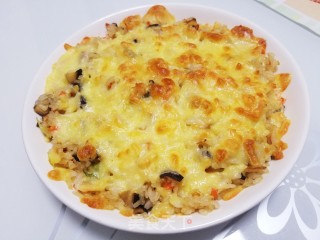 “萝卜”胡萝卜香菇焗饭的做法