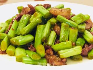 香炒四季豆的做法