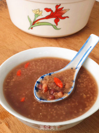 双豆小米汤的做法