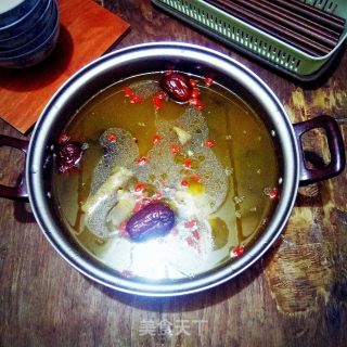 营养鸡菇火锅的做法