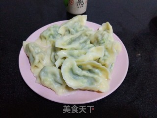 海灵菇虾爬肉韭菜水饺的做法