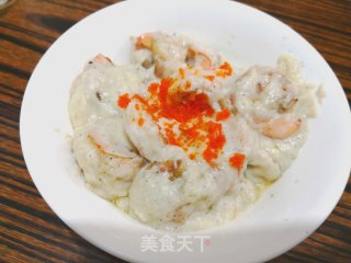 牛奶芝士虾球的做法