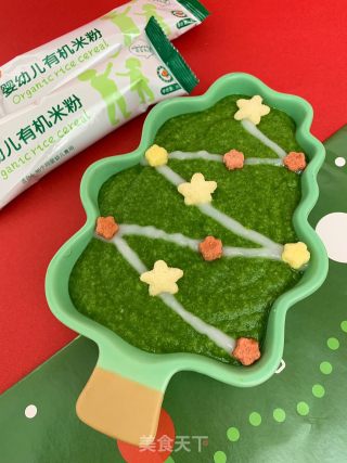 米糊圣诞树的做法