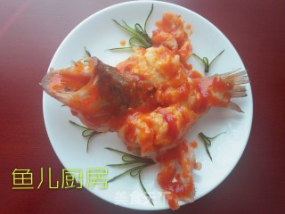 茄汁鲈鱼──鱼儿厨房私房菜的做法