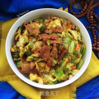 香辣包菜的做法