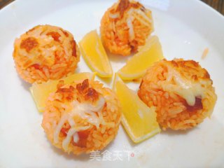 茄酱芝士饭团的做法