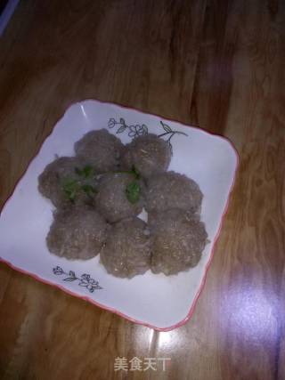 萝卜丸子的做法