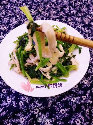 凉拌海鲜菇的做法