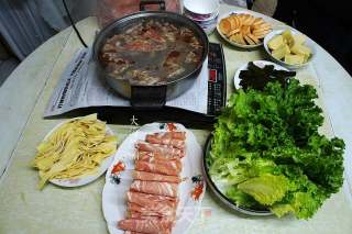 羊肉火锅的做法