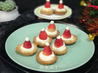 超级萌萌哒之一可爱圣诞帽子塔的做法