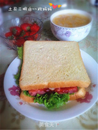 吐司三明治的做法