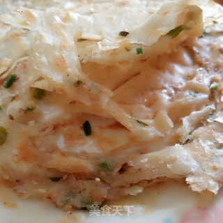 香酥椰子油葱油饼的做法