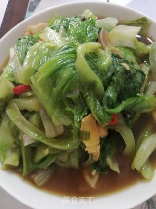 香辣生菜的做法