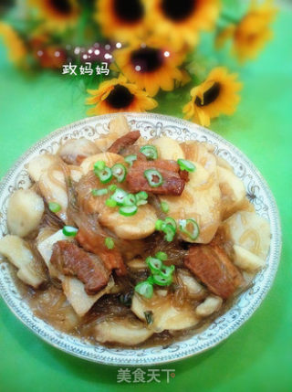 芋头炖粉条的做法